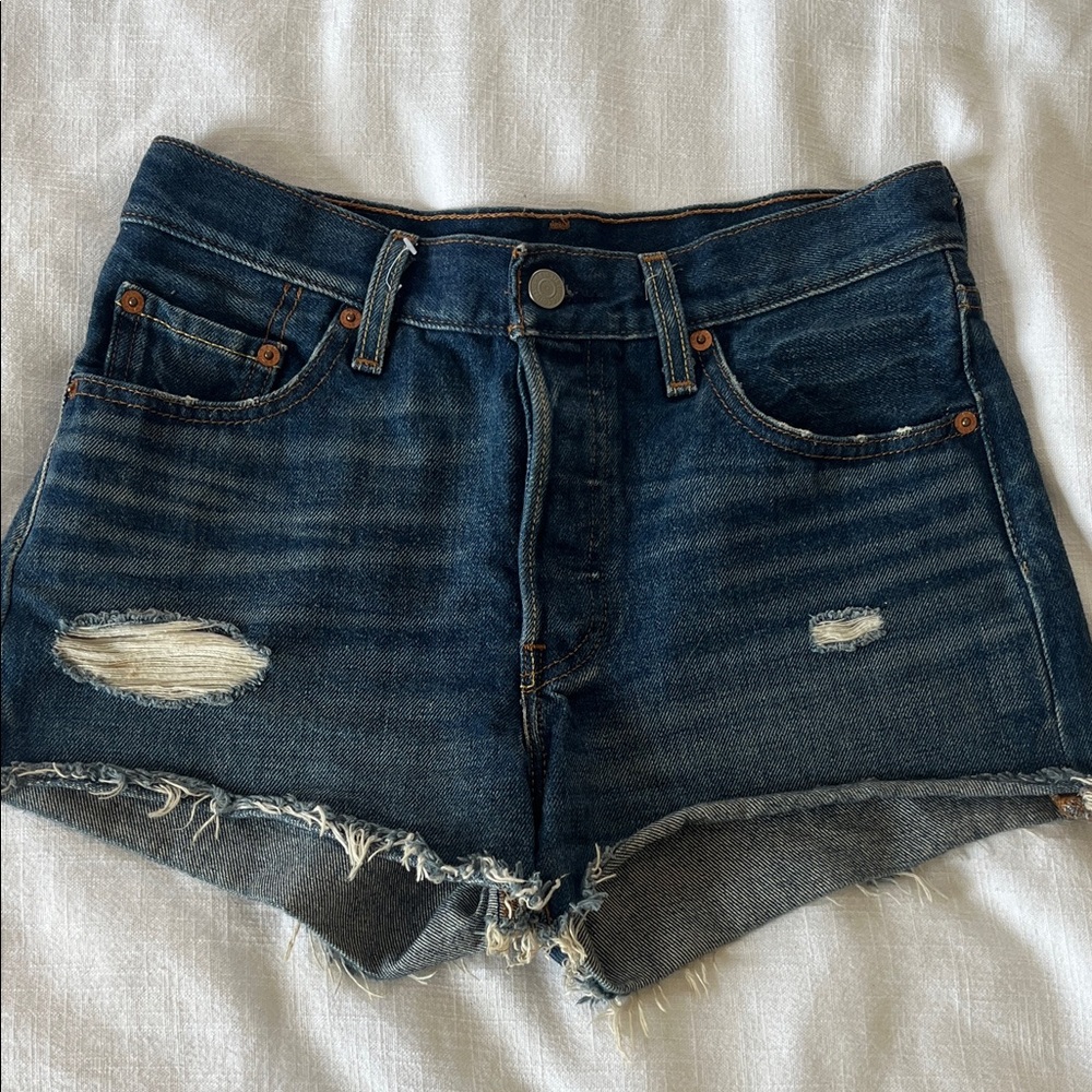 Women's Levi’s Distressed Shorts